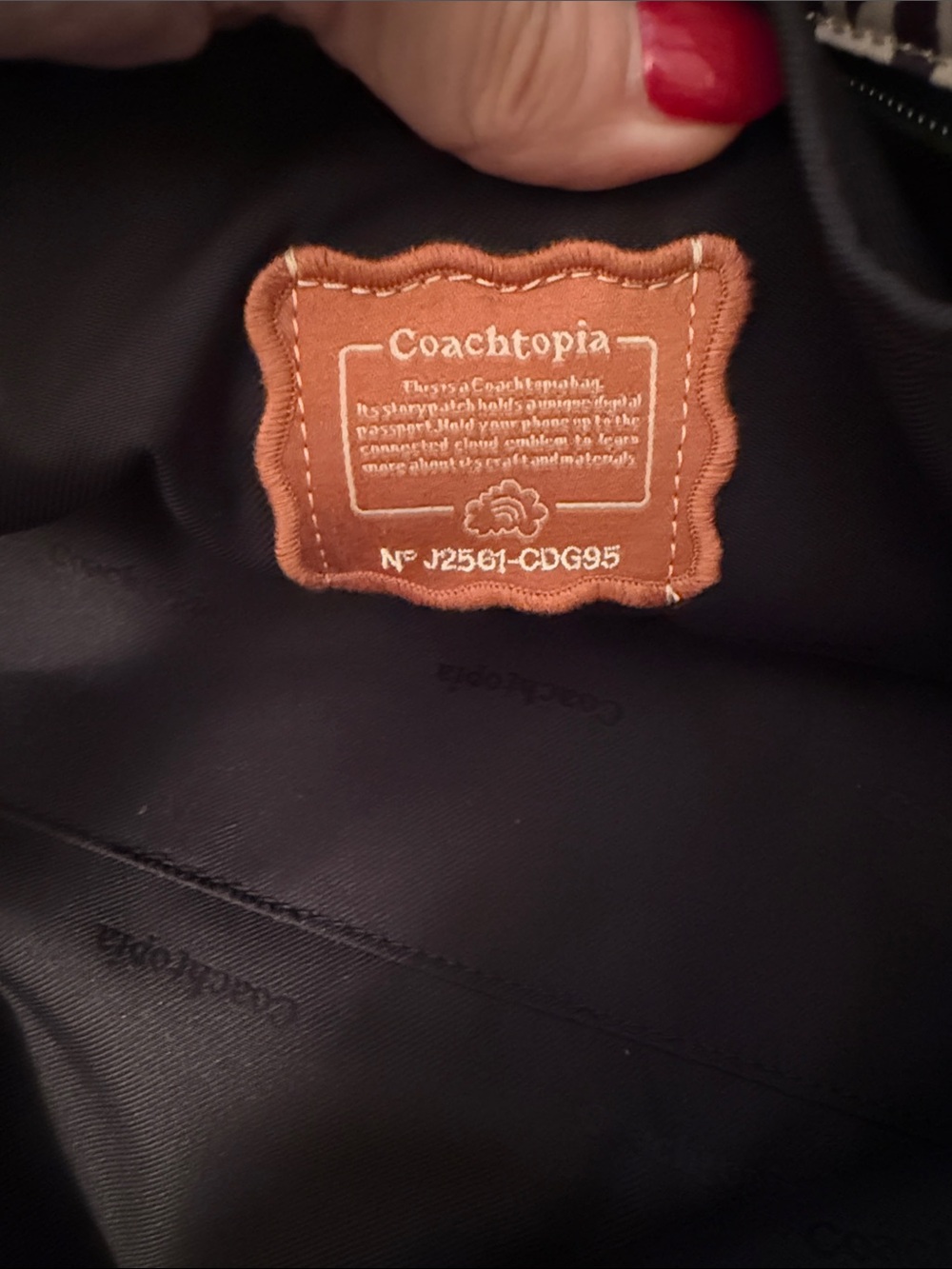 🤎🖤 Coach NWT Coachtopia Leopard Print Loop East/West Bow Tote Bag - Picture 9 of 11
